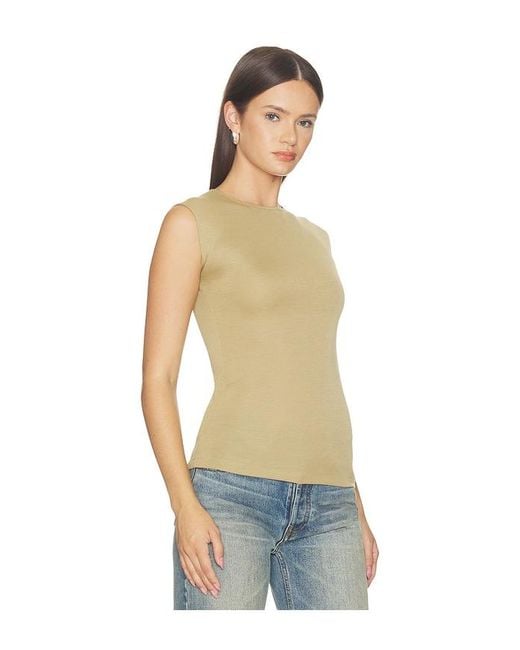Fear Of God Blue Soft Rib Fitted Tank Top