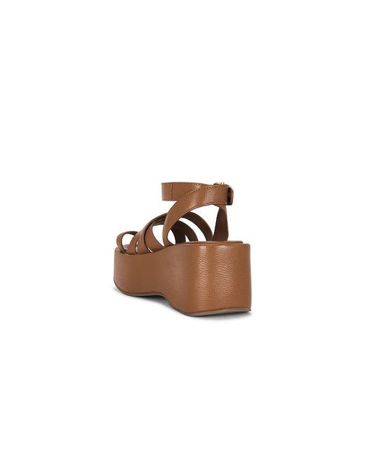 Free People Brown Hazel Flatform Sandal