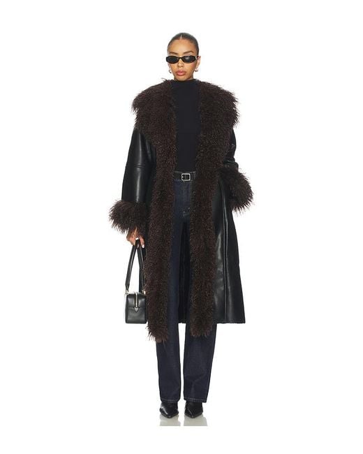 WeWoreWhat Black Penny Lane Coat