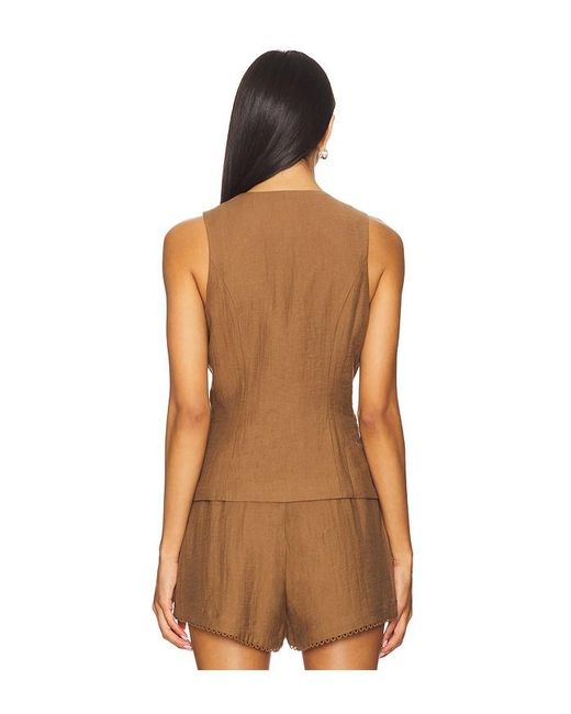 Heartloom Brown Campari Vest