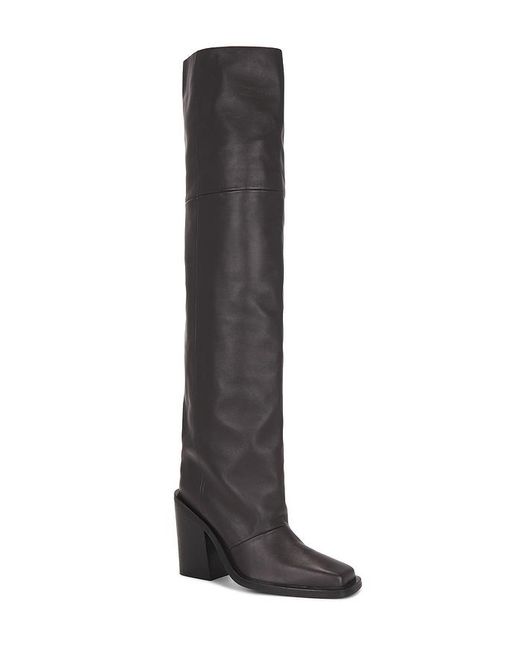 Senso Black Loretta Over The Knee Boot