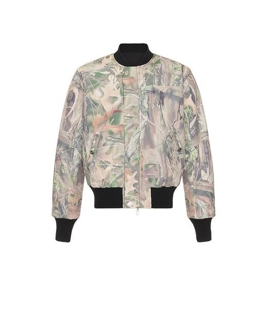 Market Black Handyman Reversible Bomber Jacket for men