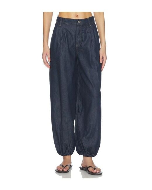 FRAME Blue The Denim Balloon Pant