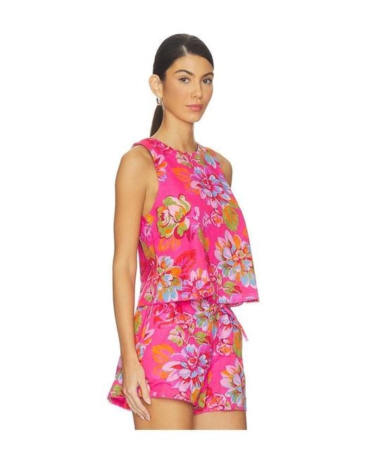 Beach Riot Red Dollie Top