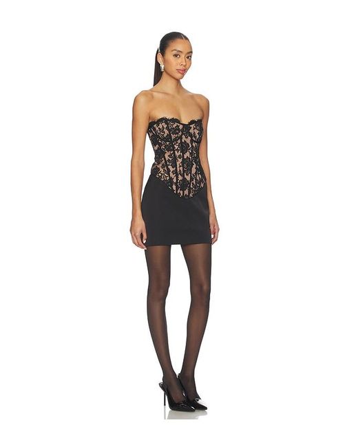 Nbd Black Dolly Mini Dress