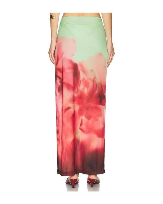 Camila Coelho Multicolor Rya Maxi Skirt