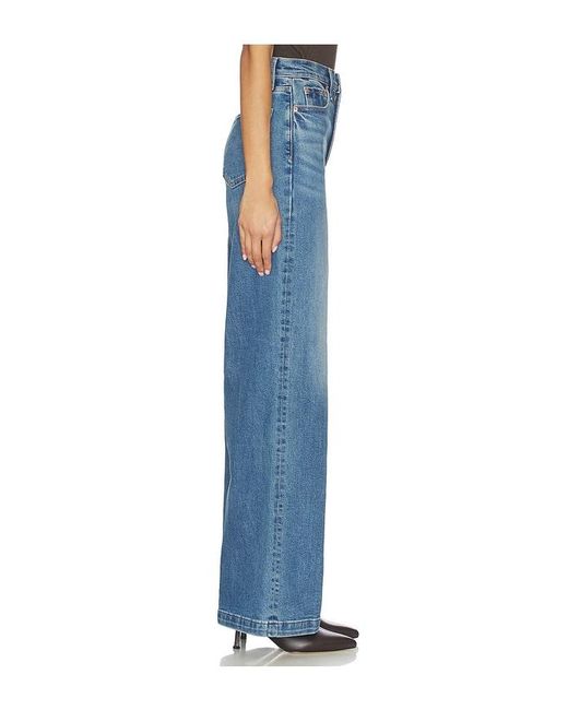 Pistola Blue Lana Petite High Rise Ultra Wide Leg Jeans