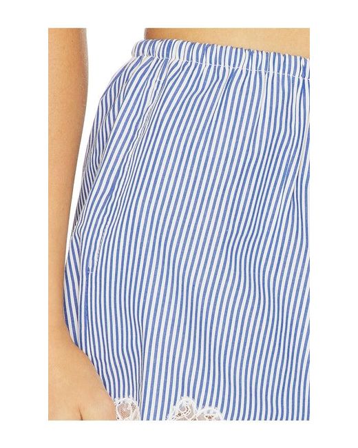 Cami NYC Blue Cassandra Mid Rise Short