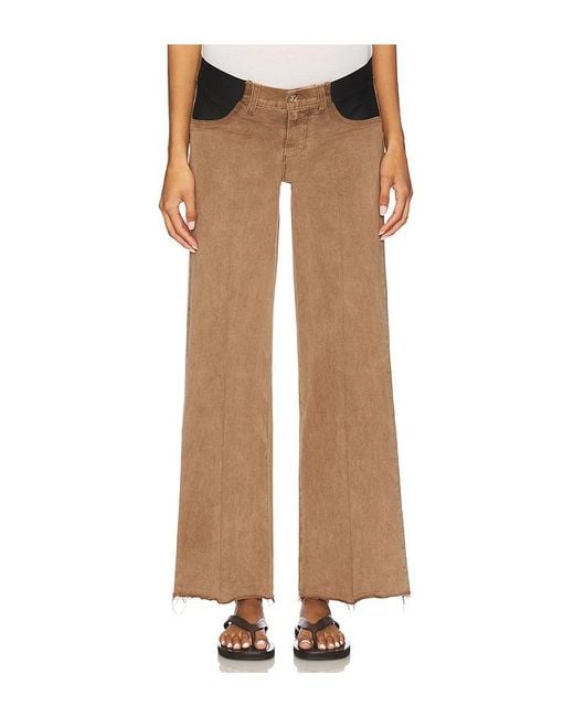 PAIGE Natural Anessa Maternity Jeans