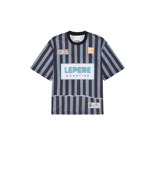 メンズ le PERE Tシャツ Blue