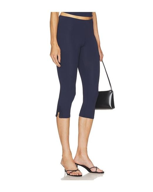 Only Hearts Blue Capri Leggings