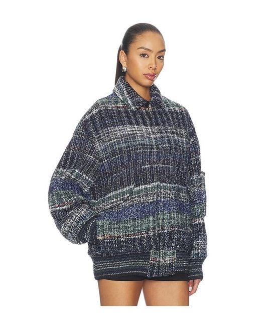 Missoni Blue Bomber Jacket