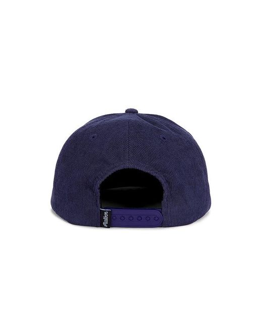 Malbon Golf Blue Glacier Rope Hat for men