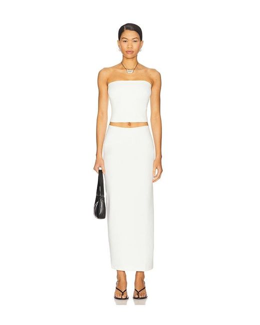 Leset White Rio Bandeau Top