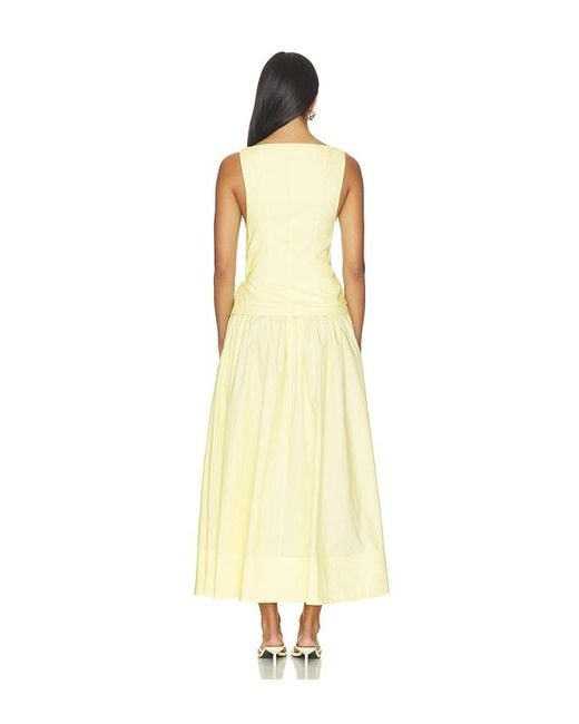 Camila Coelho Metallic Anita Midi Dress