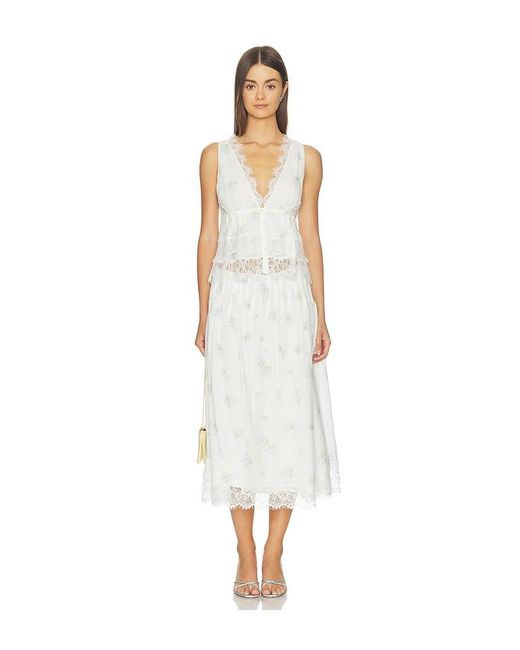 LPA White Everly Top
