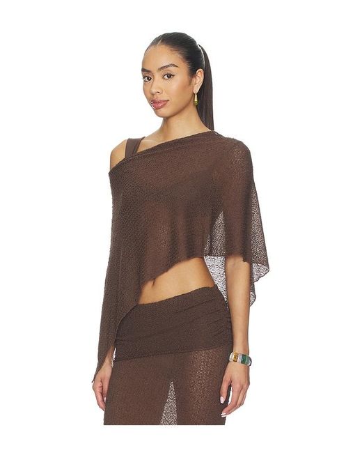 lovewave Brown The Hadley Top