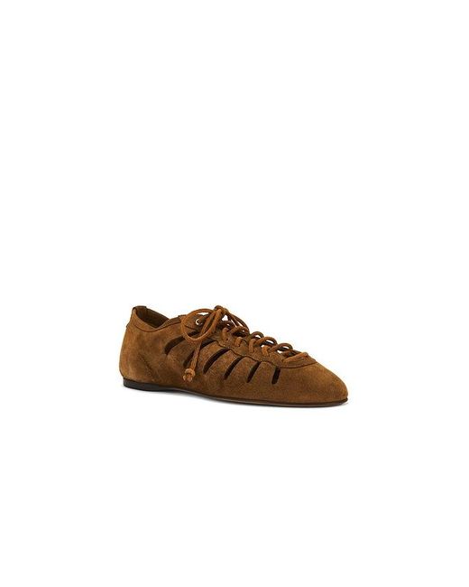 Isabel Marant Brown Leyza Flat