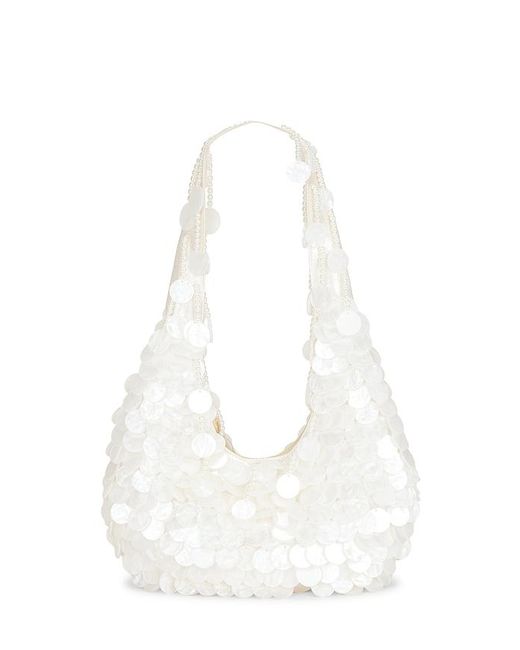 Lovers + Friends White Lilah Hangbag