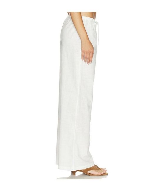 MORE TO COME White Jamie Pant