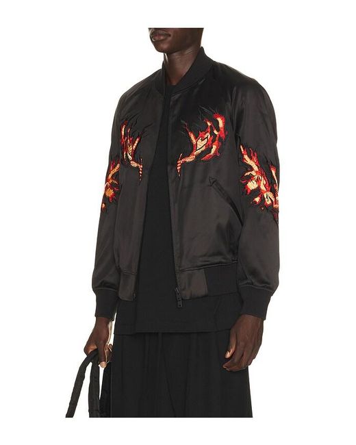 Y-3 Black Gfx Souv Jacket for men