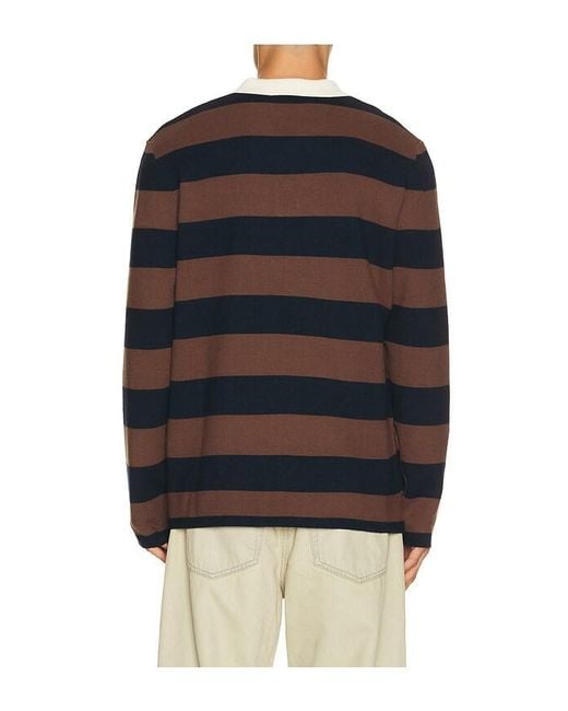 Rails Blue Luther Polo for men