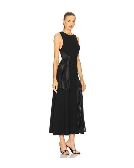 La Ligne Black Maxikleid