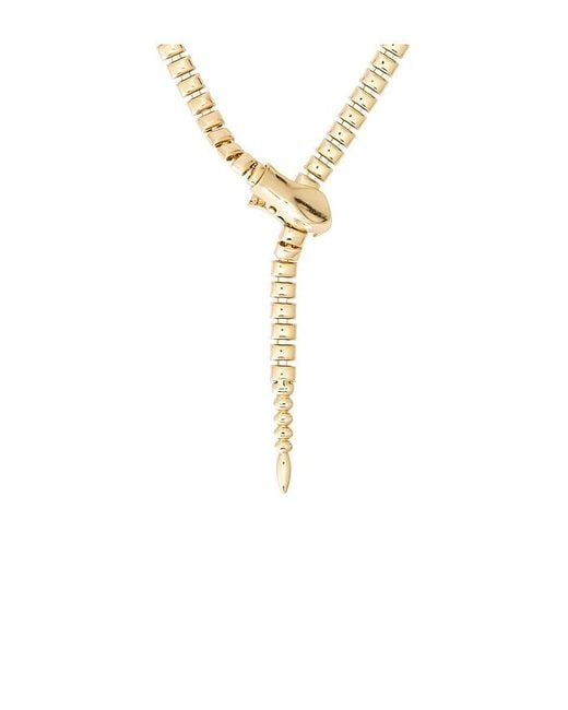 petit moments Metallic Snake Chain Necklace