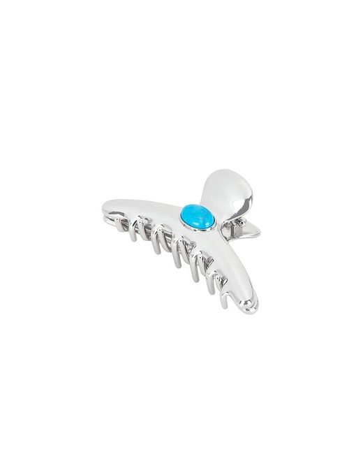 Lelet Blue Frankie Stone Claw Clip