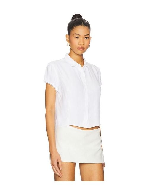 Bella Venice White The Eloise Top