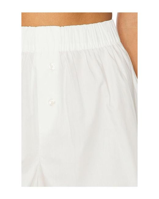Lovers + Friends White Rosemaria Boxer Short