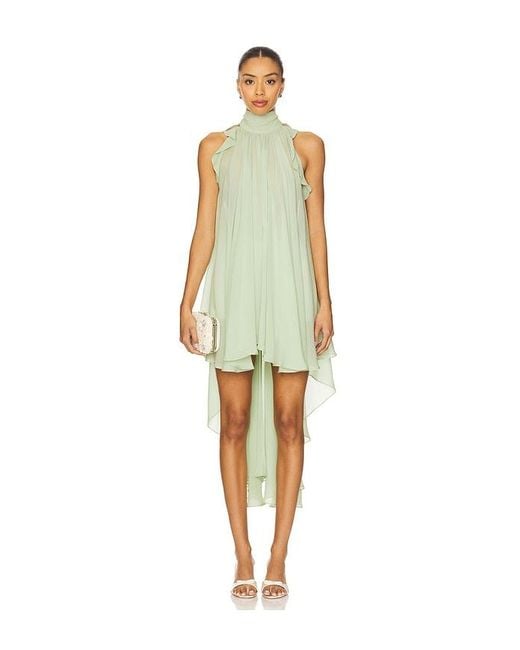 La Fuori Multicolor Gathered Halter Top