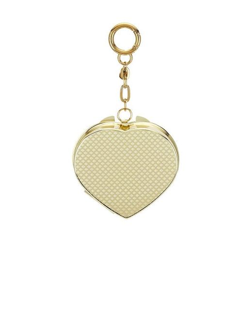 petit moments Metallic I Love Ny Pill Case Keychain