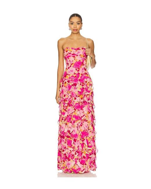 Lovers + Friends White Tracie Gown