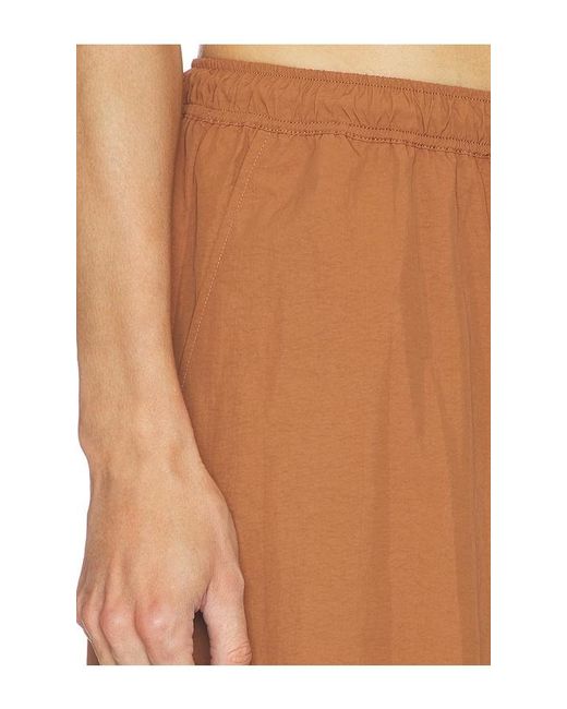 L'Agence Brown Mariko Jogger With Zipper