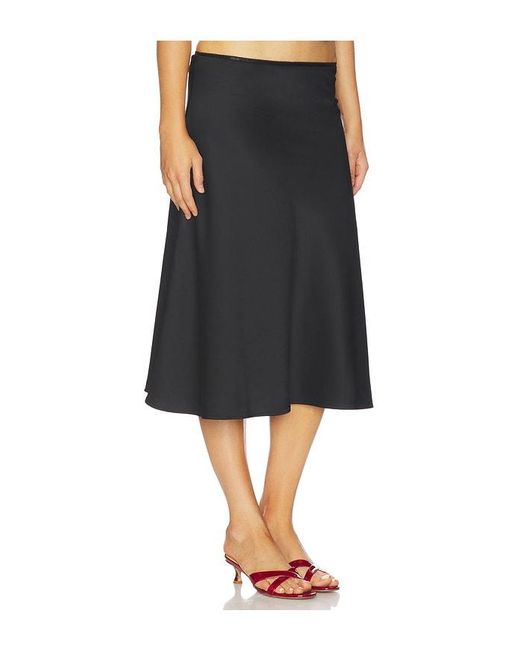Runaway the Label Black Leanna Midi Skirt