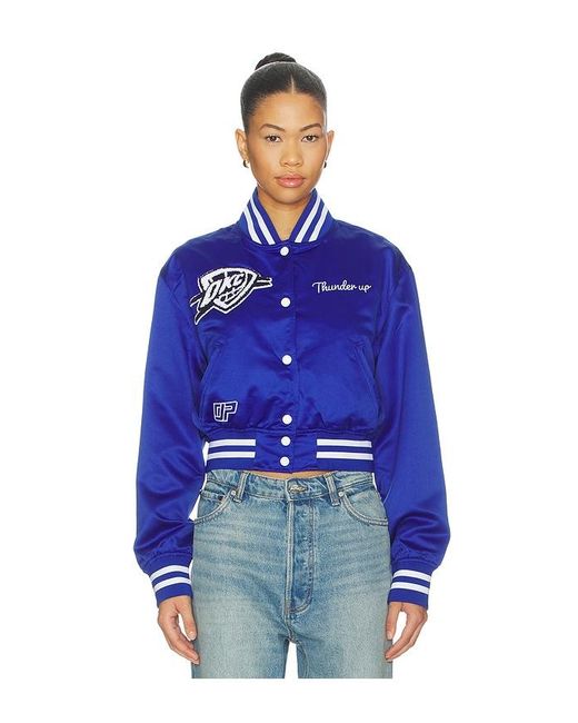 DANNIJOPRO Blue The Bomber Jacket