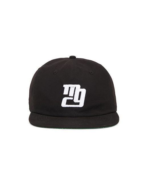 Mister Green Black Iconic 6 Panel Cap for men