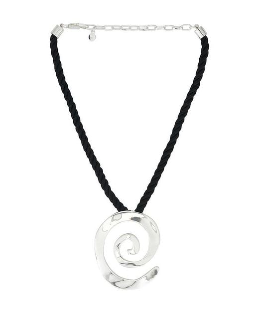 Ettika Black Aura Rope Necklace
