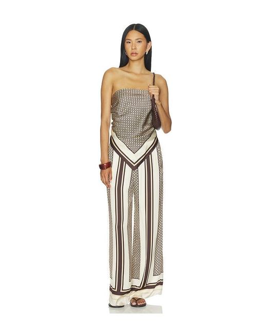 Shona Joy White Meret Drawstring Pant
