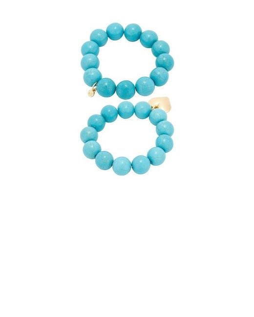 Ettika Blue Luck And Love Bracelet Set
