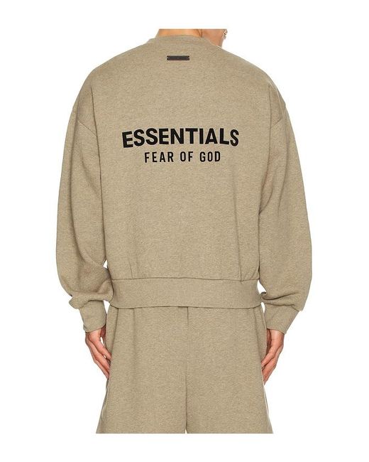 Fear Of God Natural Classic Crewneck Sweatshirt for men