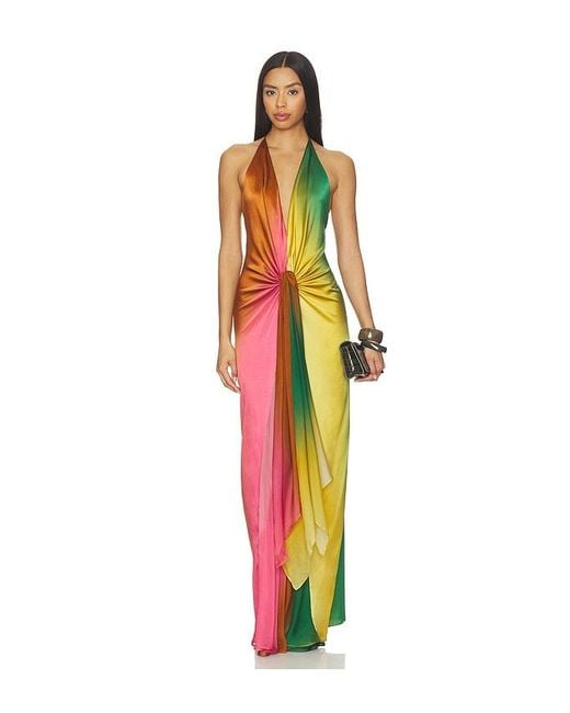 Silvia Tcherassi Orange Dixon Dress