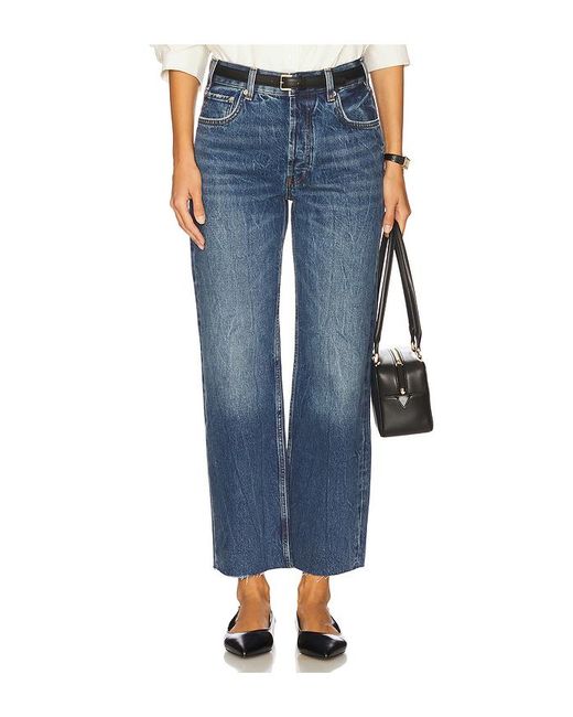 Anine Bing Blue Gavin Wide Leg