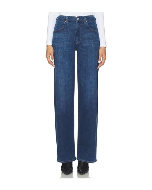 Citizens of Humanity Blue Annina Straight Leg Jeans