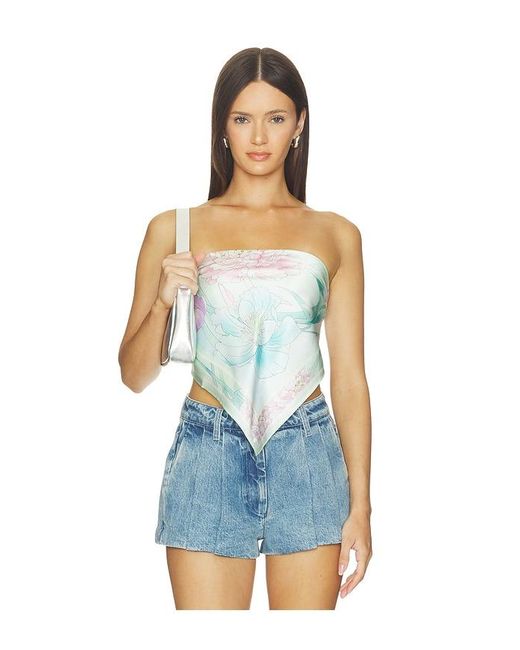 retroféte White Alivia Top