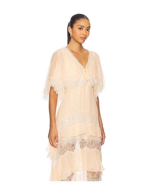 LoveShackFancy Natural Thessia Top