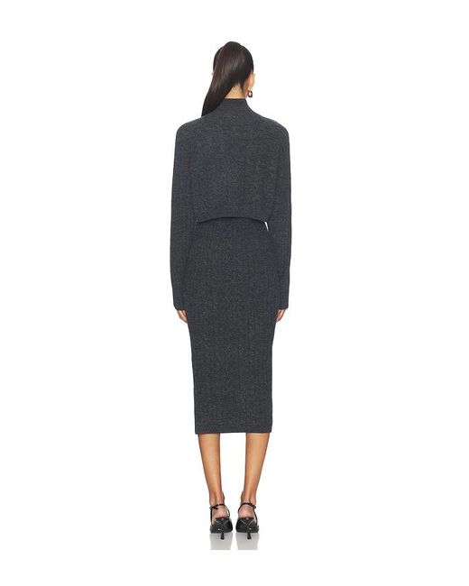 AllSaints Black Sabine Dress