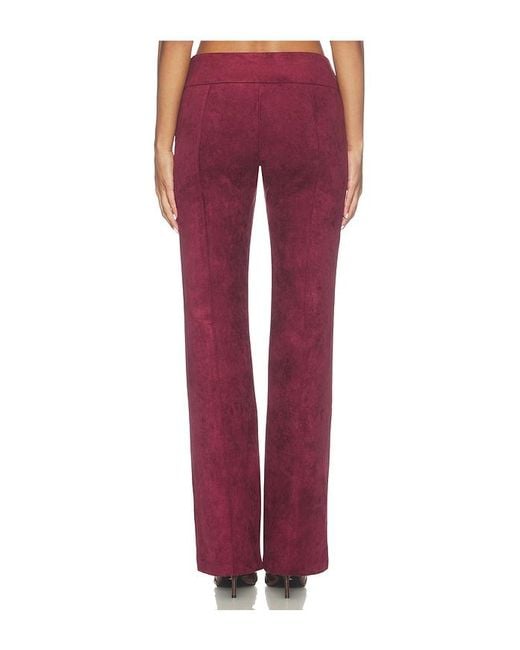 Amanda Uprichard Red Regency Pants