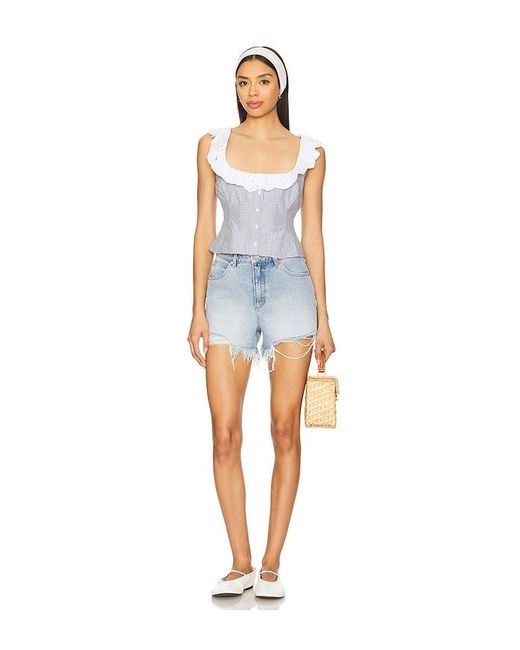 A.Brand Blue Venice Short